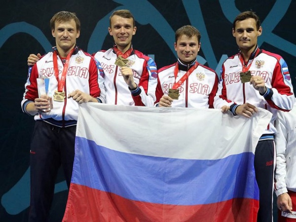 Русские рапиристы победили на чемпионате Европы в Сербии