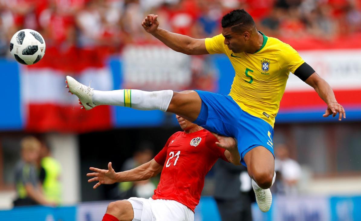 Бразильцы в заключительном перед ЧМ товарищеском матче разгромили Австрию