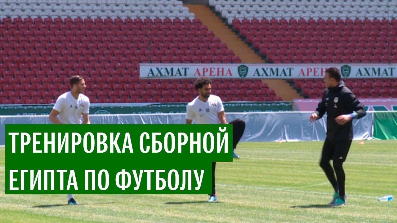 Тренировка сборной Египта