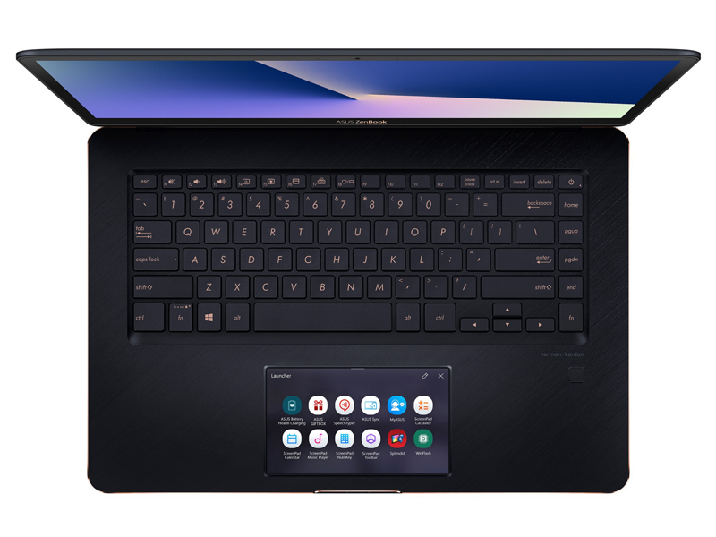 Asus представила ноутбук с сенсорным дисплеем вместо тачпада