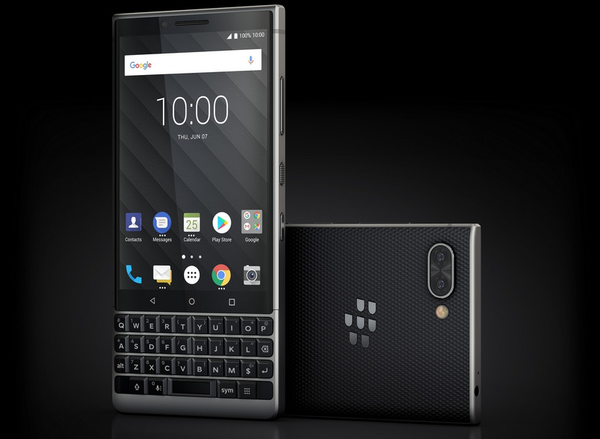 BlackBerry KEY2 — смартфон с физической клавиатурой и двойной камерой