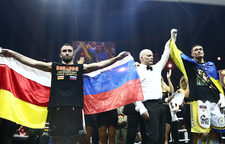 Букмекеры: Гассиев — фаворит в бою с Усиком в финале WBSS