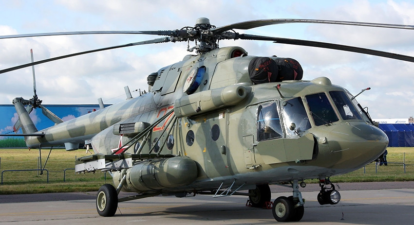 Русские боевые вертолеты вернулись из Сирии
