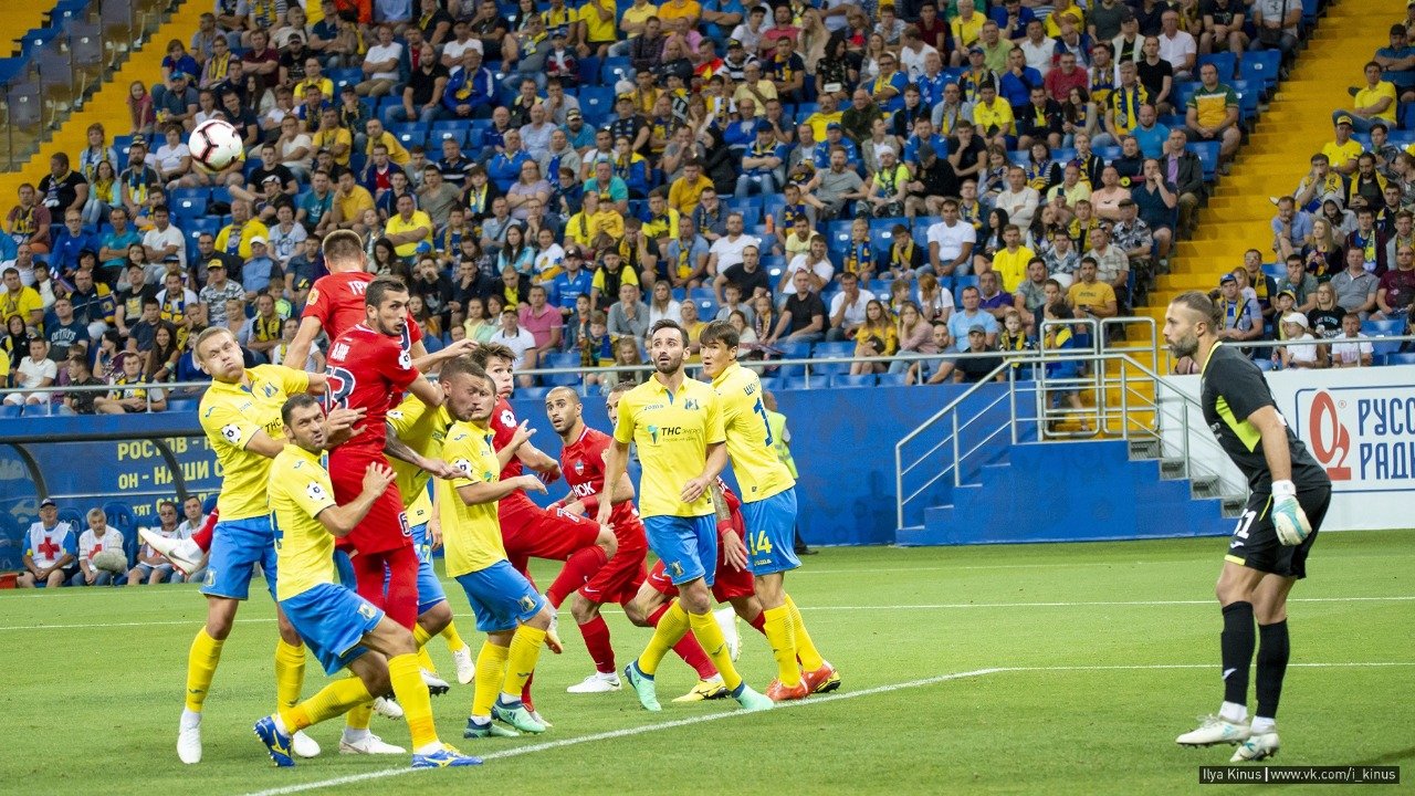 ФК «Ростов» vs «Енисей»: желто-синие разгромили соперников