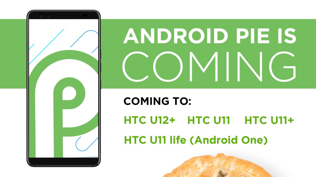 HTC обновит ОС четырех телефонов до андроид P