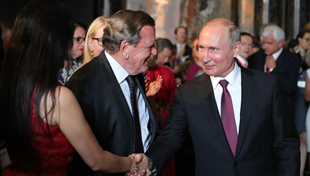 В Кремле сказали об отсутствии у Владимира Путина планов посетить свадьбу Шрёдера
