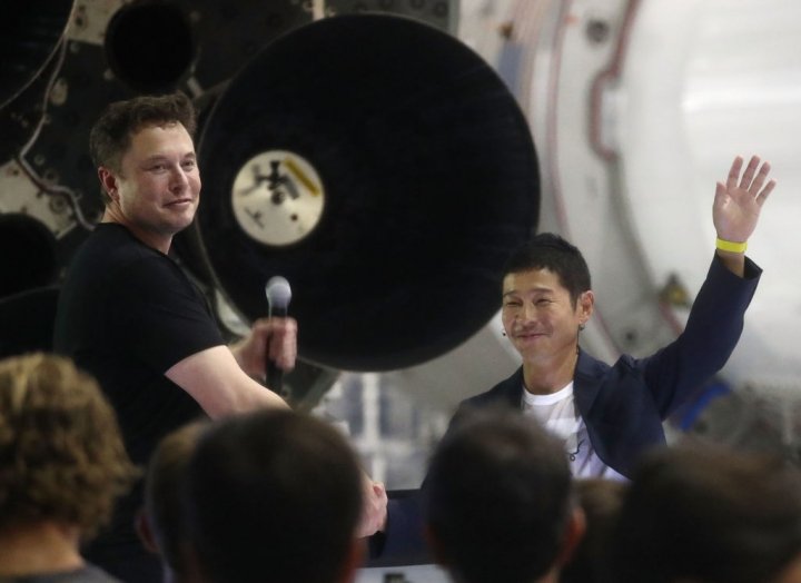 Илон Маск запустит японца вокруг Луны
