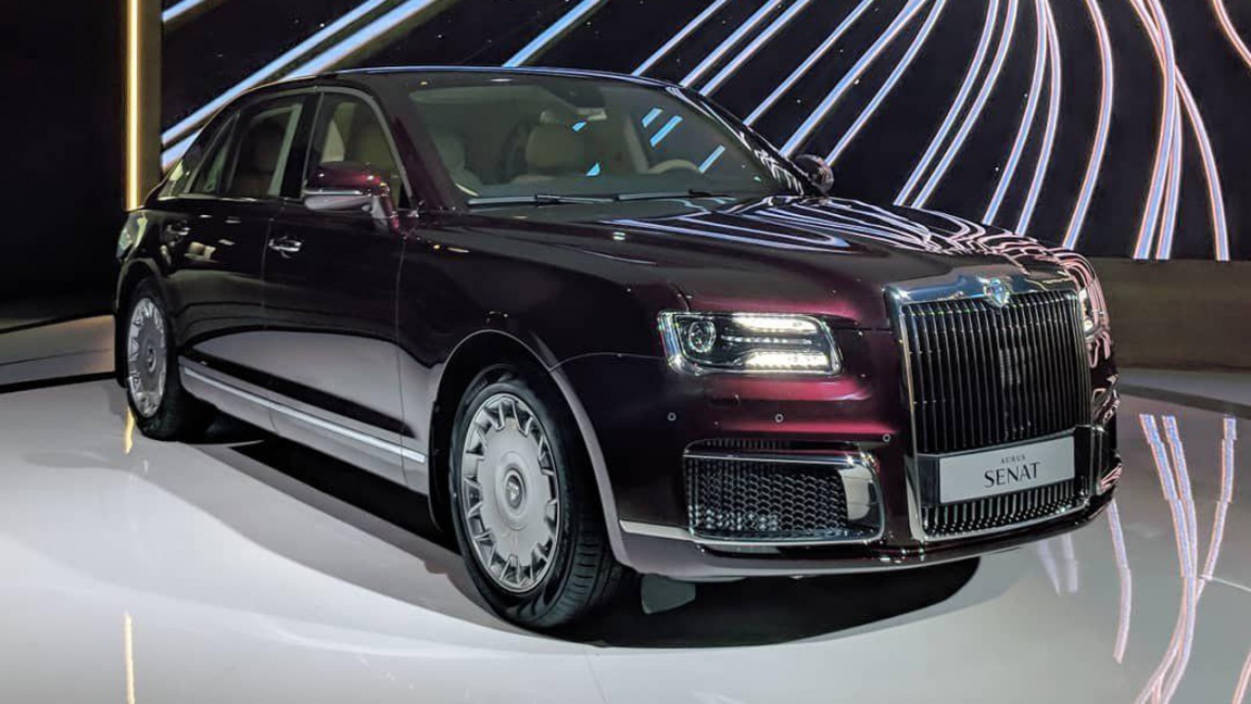 Люксовые седан и лимузин Aurus широкой публике покажут 31 августа