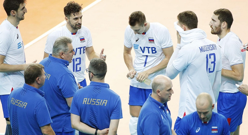 Сборная РФ обыграла Италию в матче группового этапа ЧМ по волейболу