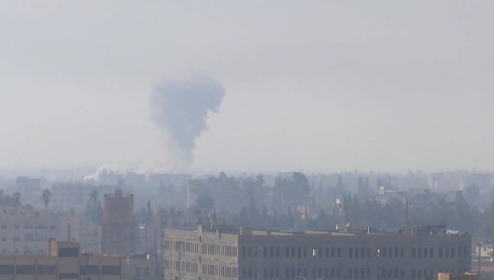 На авиабазе под Дамаском прогремела серия взрывов