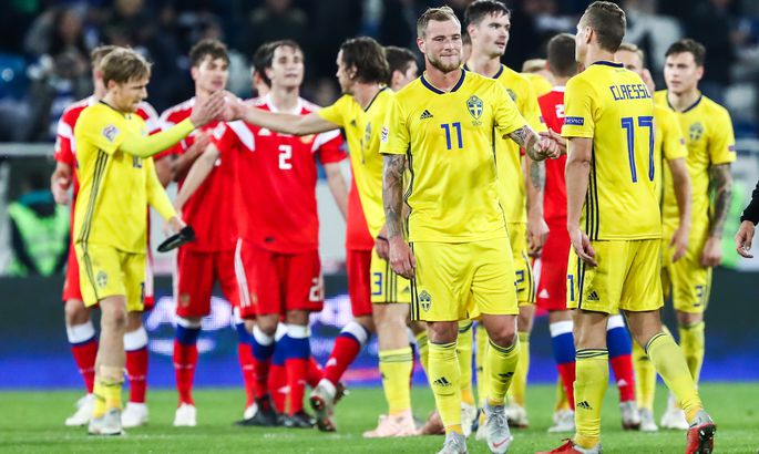 Сборная РФ не смогла забить Швеции в матче Лиги наций
