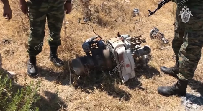 СКР обнародовал видео с места крушения Су-24М в Сирии