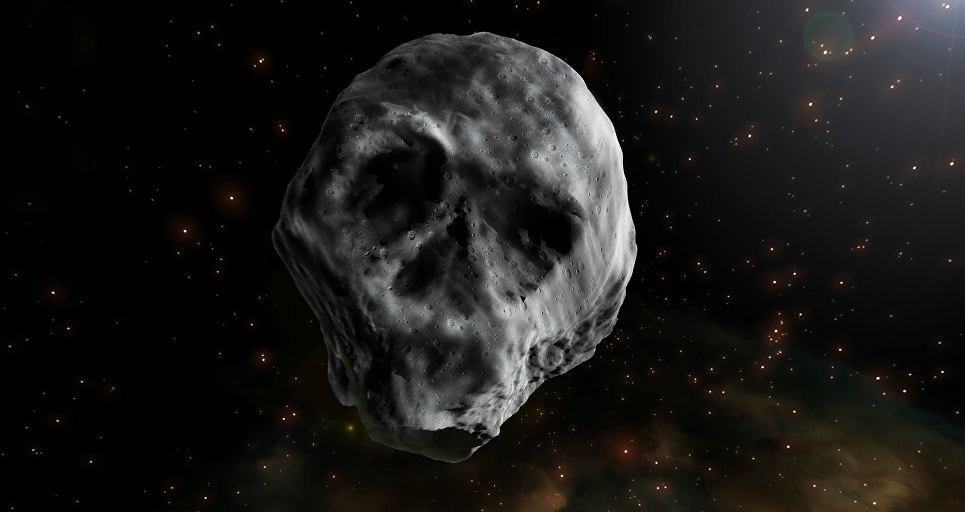 Омерзительный астероид в форме черепа летит к Земле