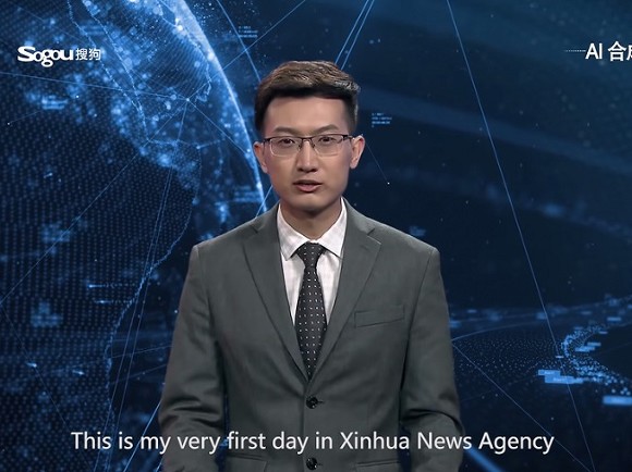 В Китайской республике начал работу телевизионный ведущий с искусственным интеллектом
