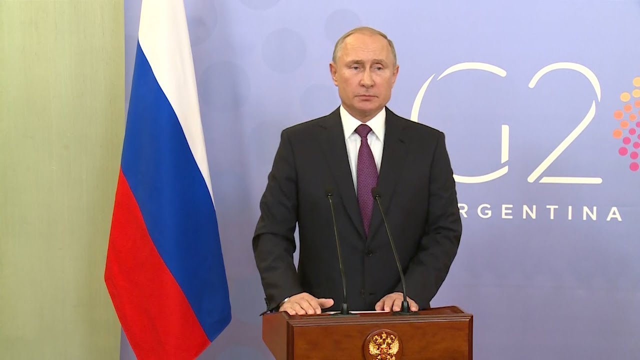 Путин о беседе с Трампом на G20