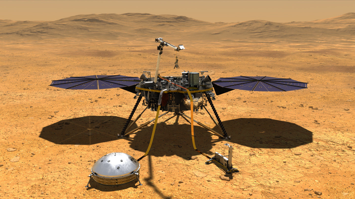 Зонд NASA должен сесть на Марс уже 26 ноября