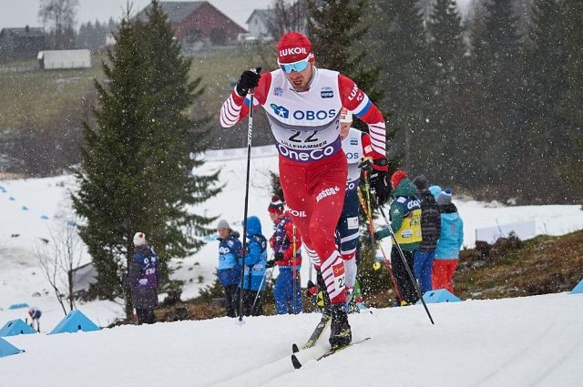 Денис Спицов завоевал «бронзу» на этапе Кубка мира в Норвегии