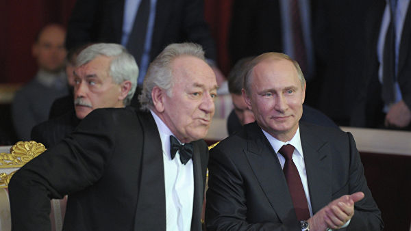 Путин поздравил с юбилеем дирижера Юрия Темирканова