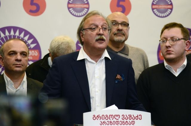 Кандидат в президенты Грузии от оппозиции не признал результаты выборов