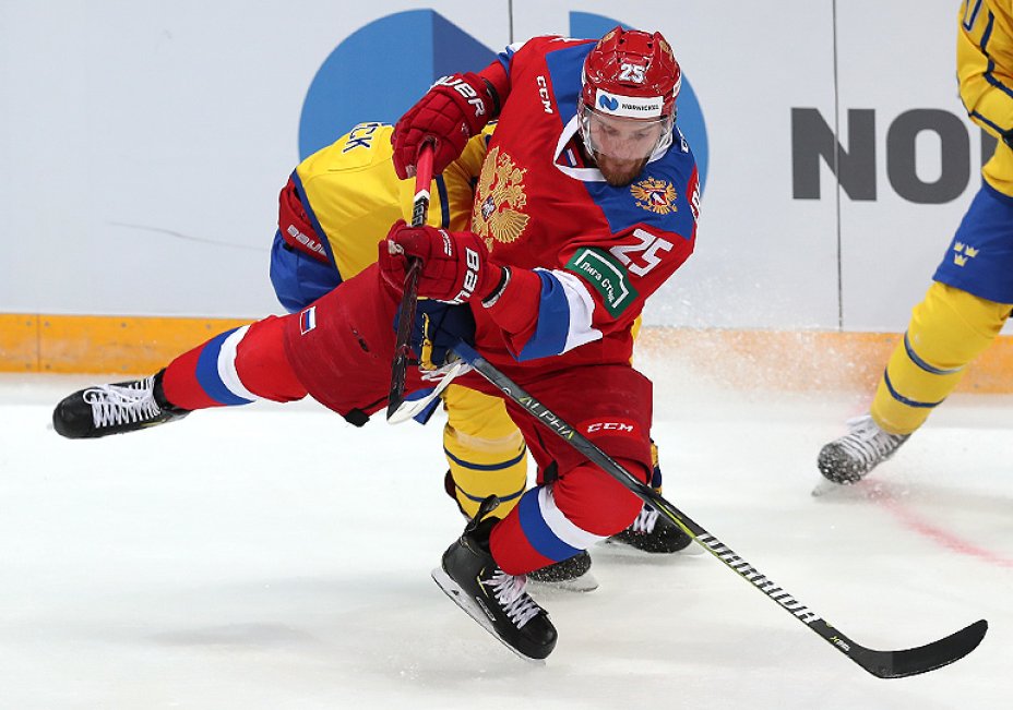 Сборная РФ по буллитам переиграла Швецию в первом матче домашнего этапа Евротура