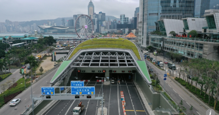 В Гонконге открыли 4,5-километровый туннель для авто