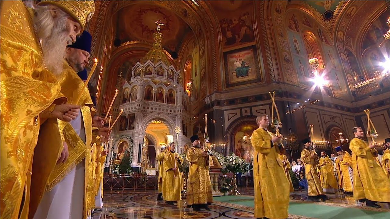 Рождественские богослужения в России