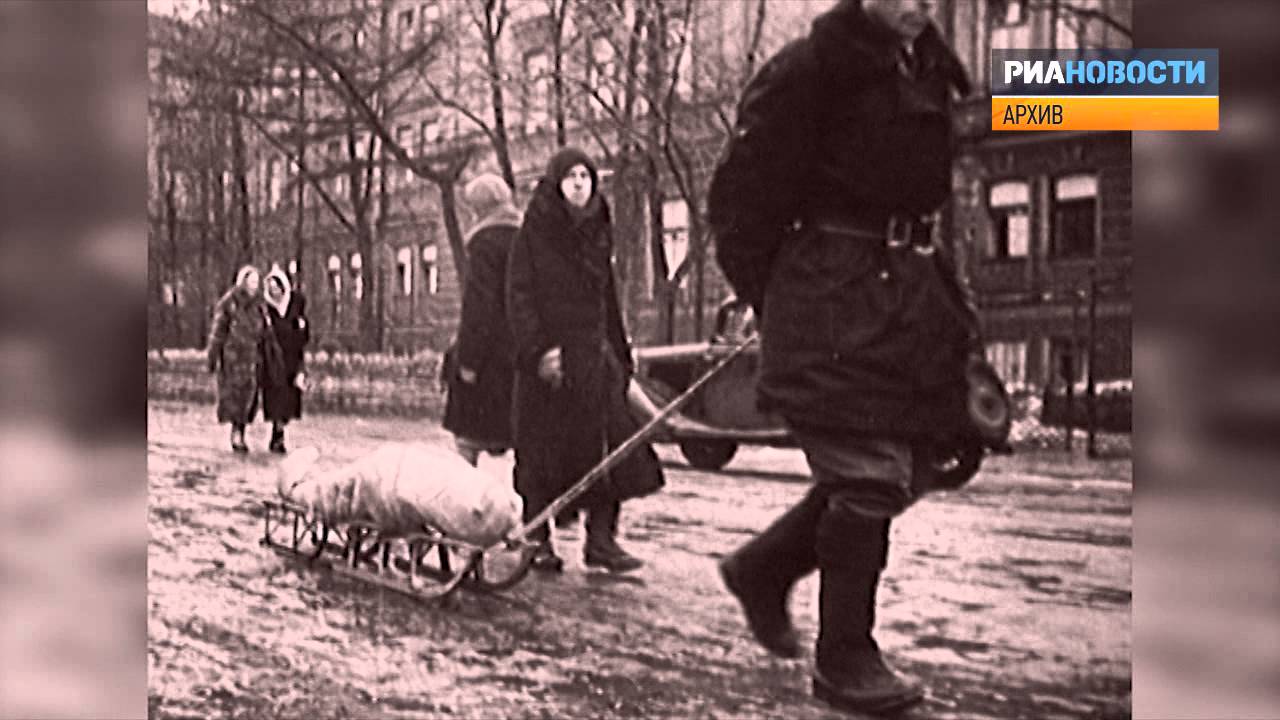 Трагедия блокадного Ленинграда в дневнике Тани Савичевой. Архивные кадры