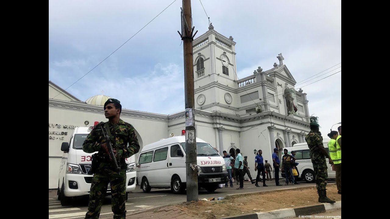 Последствия взрывов в Шри-Ланке