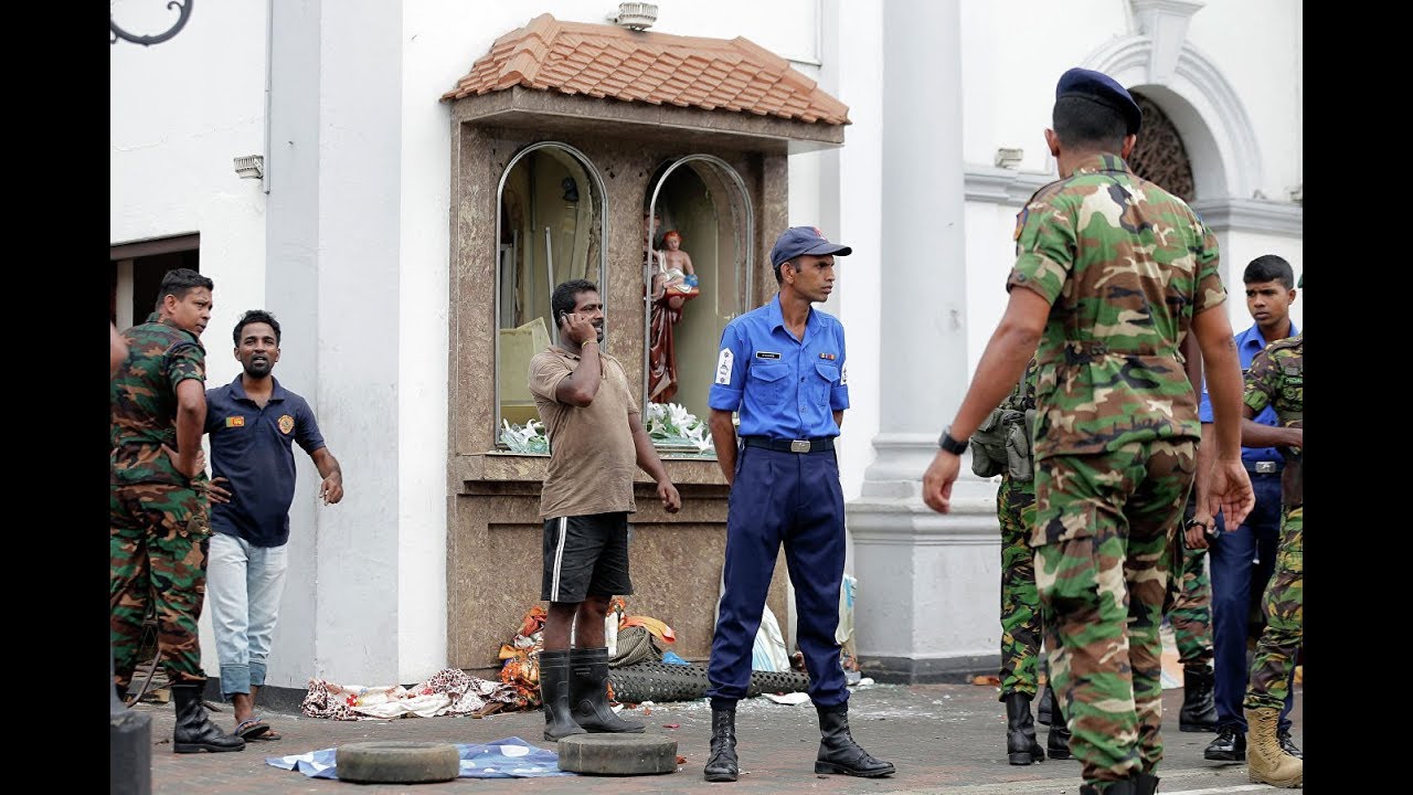Последствия взрывов на Шри-Ланке