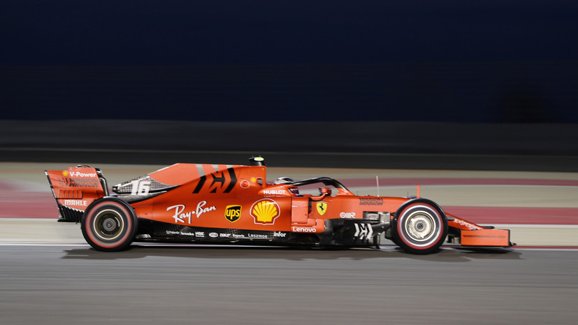 Гонщик из Монако Леклер одержал победу квалификацию Гран-при Бахрейна «Формулы-1»