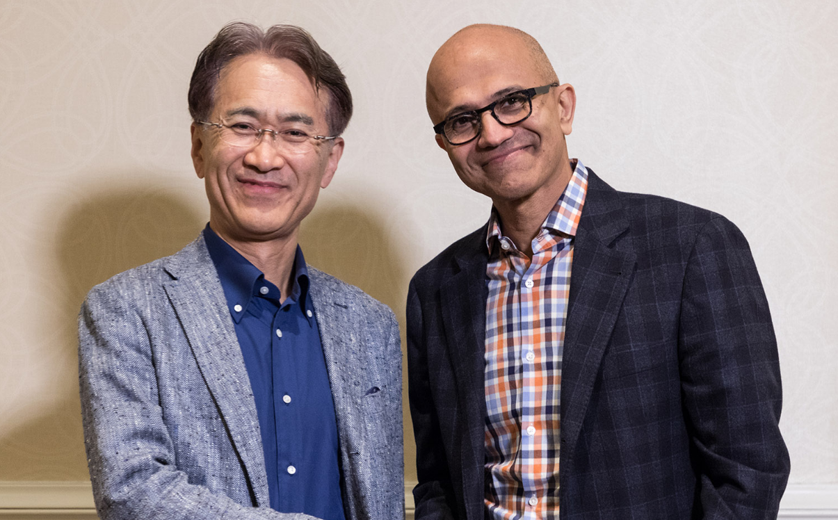 Сони и Microsoft объявили о стратегическом партнерстве