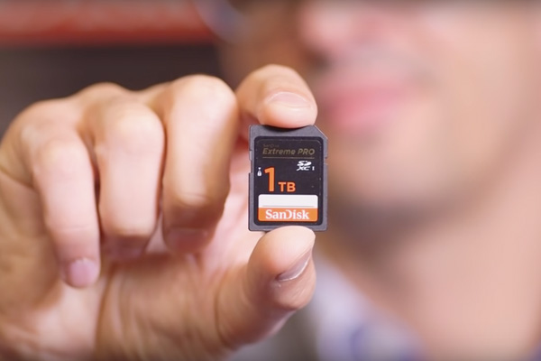 В реализацию поступила первая карта microSD на 1 Тбайт