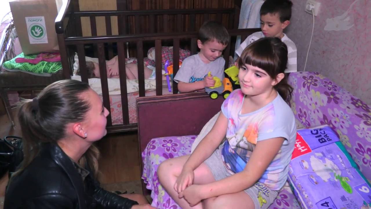 Благотворительный проект ПОМОГИ / ТелеТрейд: помощь многодетной матери Галине Вастеровой