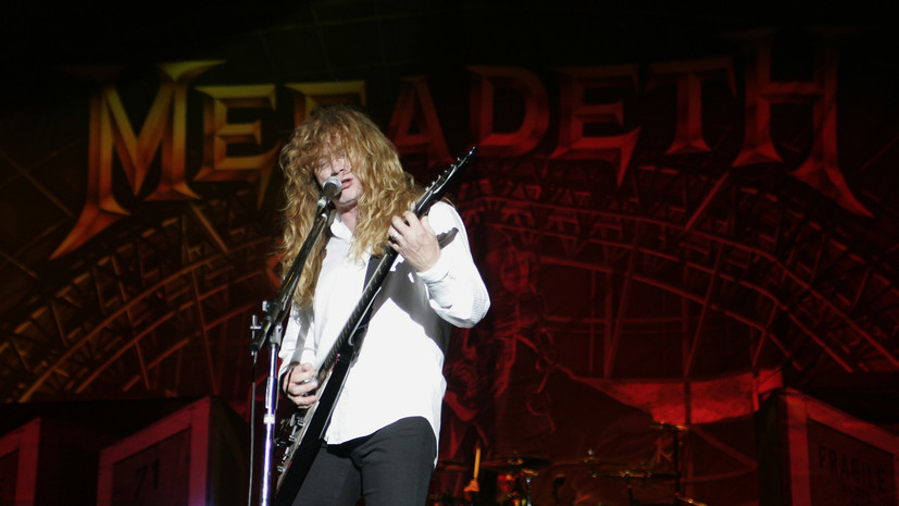 Лидер Megadeth Дэйв Мастейн проинформировал, что нездоров раком