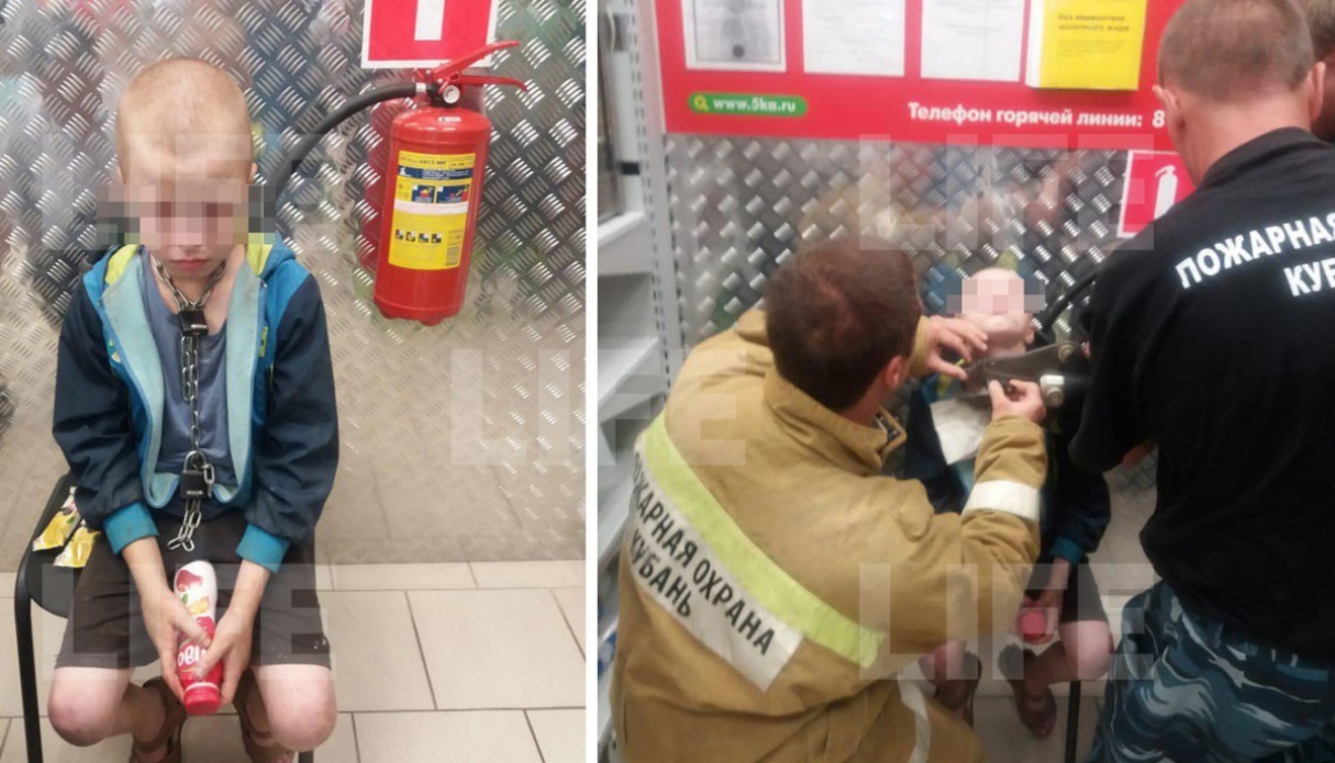 Житель россии месяцами держал 10-летнего сына на цепи в сарае