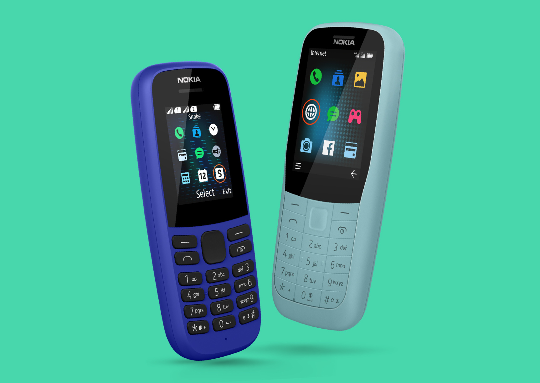 HMD Global представила мобильные телефоны нокиа 220 4G и нокиа 105 (2019)