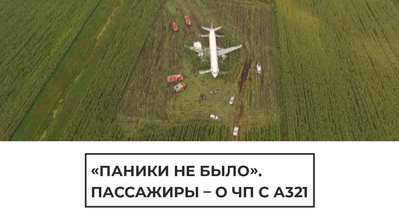 Пассажиры о жесткой посадке А321 в Подмосковье
