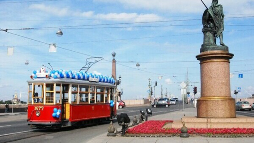 Ретротрамвай № 1 будет новым туристическим брендом Санкт-Петербурга