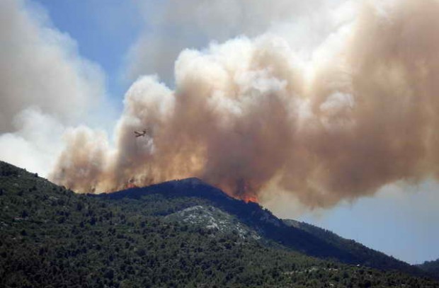 Дым от лесных пожаров накрыл не менее 800 населенных пунктов