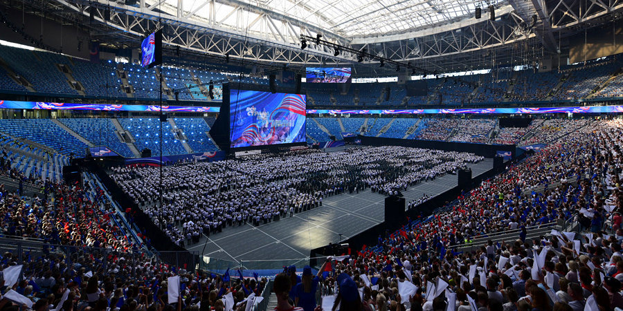 В Петербурге установили мировой рекорд по числу музыкантов, исполняющих гимн