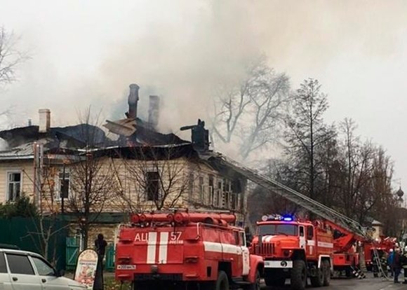 В Ростове на пожаре погибли 5 детей