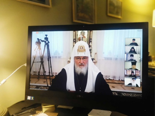 Патриарх Кирилл: Одним из заметных внешних......